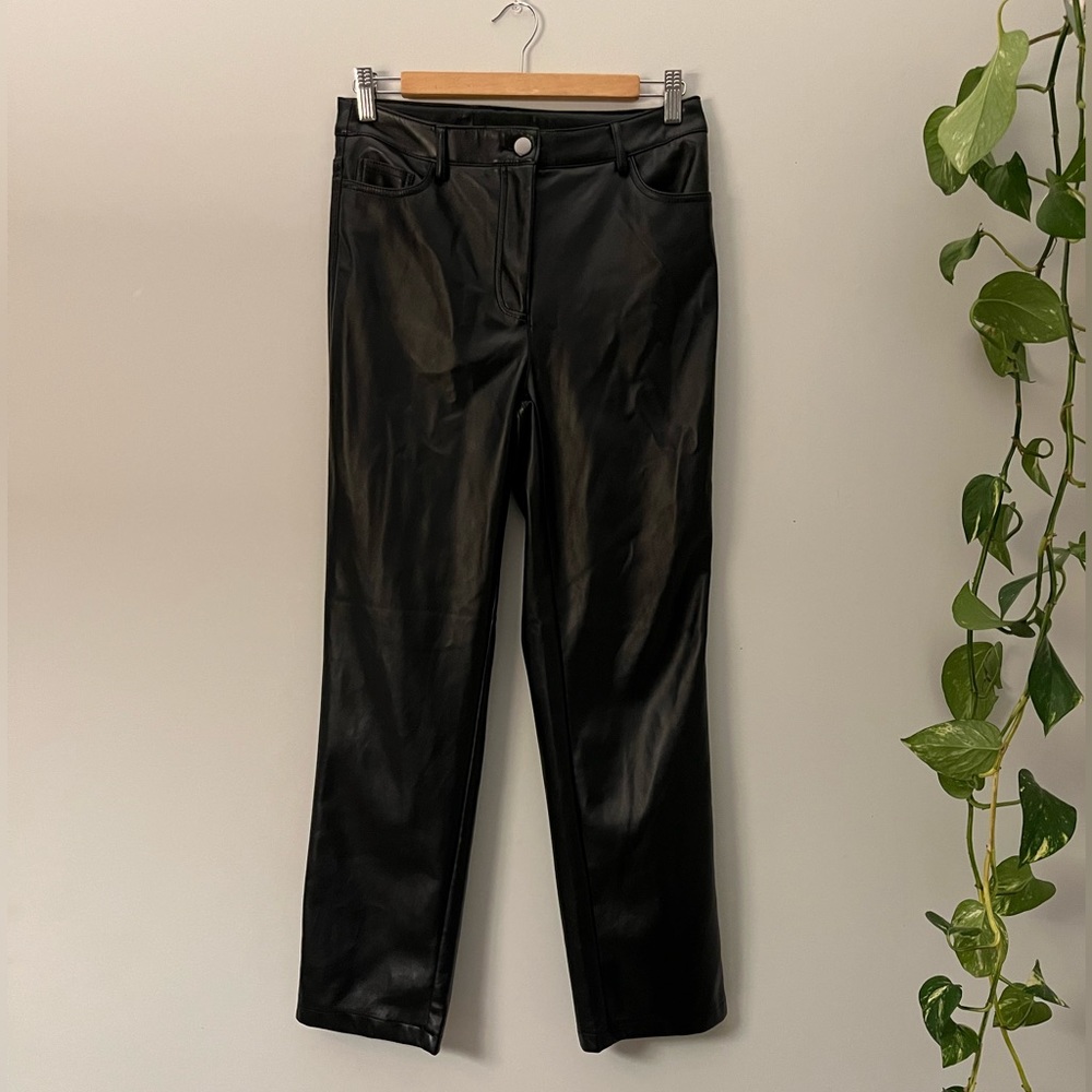 Maison Cinqcent Faux Leather Pants